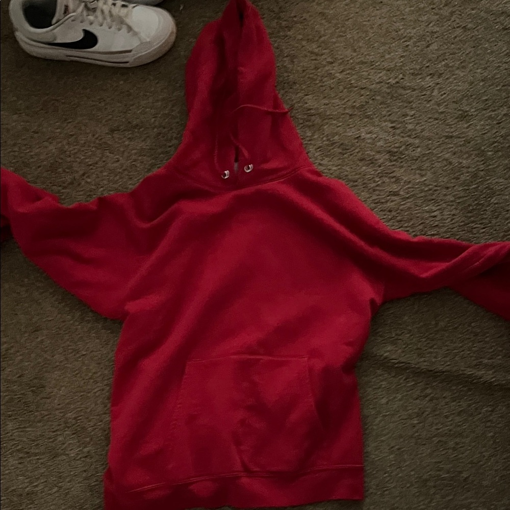 Red Women's Hoodie Sweater